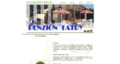 Desktop Screenshot of penzion-tatry.sk