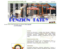 Tablet Screenshot of penzion-tatry.sk